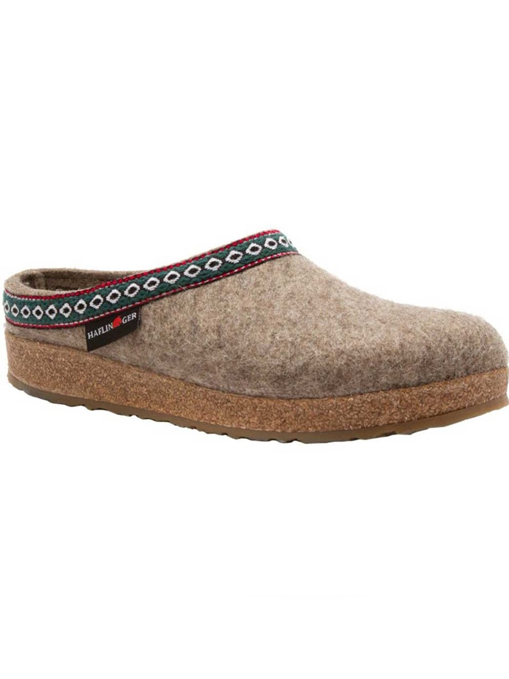 Haflinger Slip-On Clog/Slipper Earth